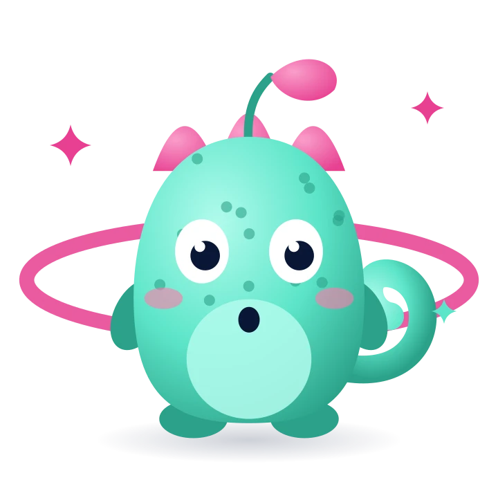 The Zorph creature in its full form